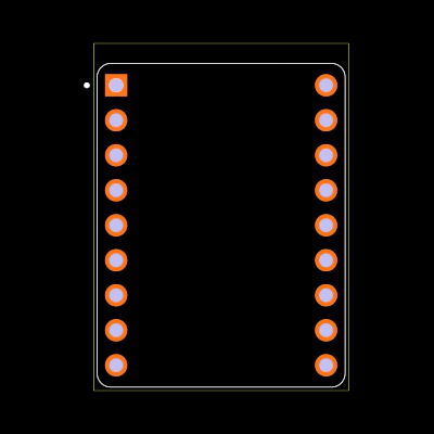 ESP32-S3-Zero Footprint