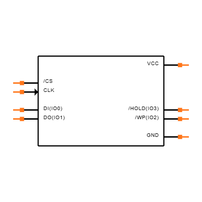 W25N01GVZEIG TR Symbol