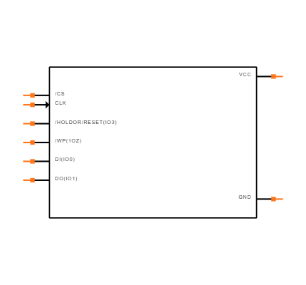 W25Q16JVSNIQ TR Symbol