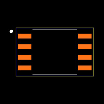 W25Q64JVSSIM Footprint