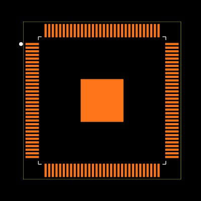 XU216-512-TQ128-I20 Footprint