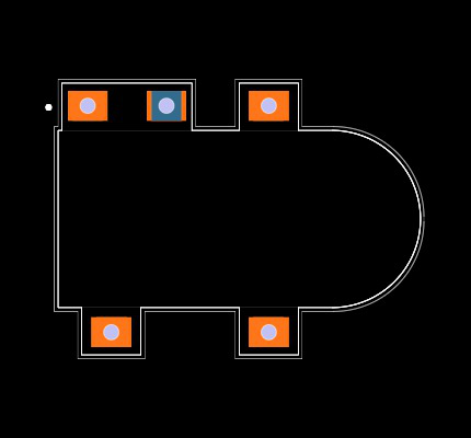 AGH03P-5 Footprint