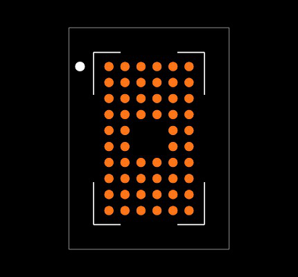 XC2C32A-6CP56C Footprint