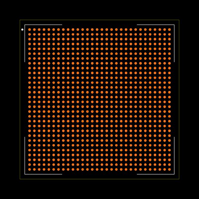 XCZU7EG-2FBVB900I Footprint