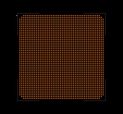 XCVU9P-2FLGC2104I Footprint
