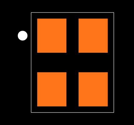 X322516MLB4SI Footprint