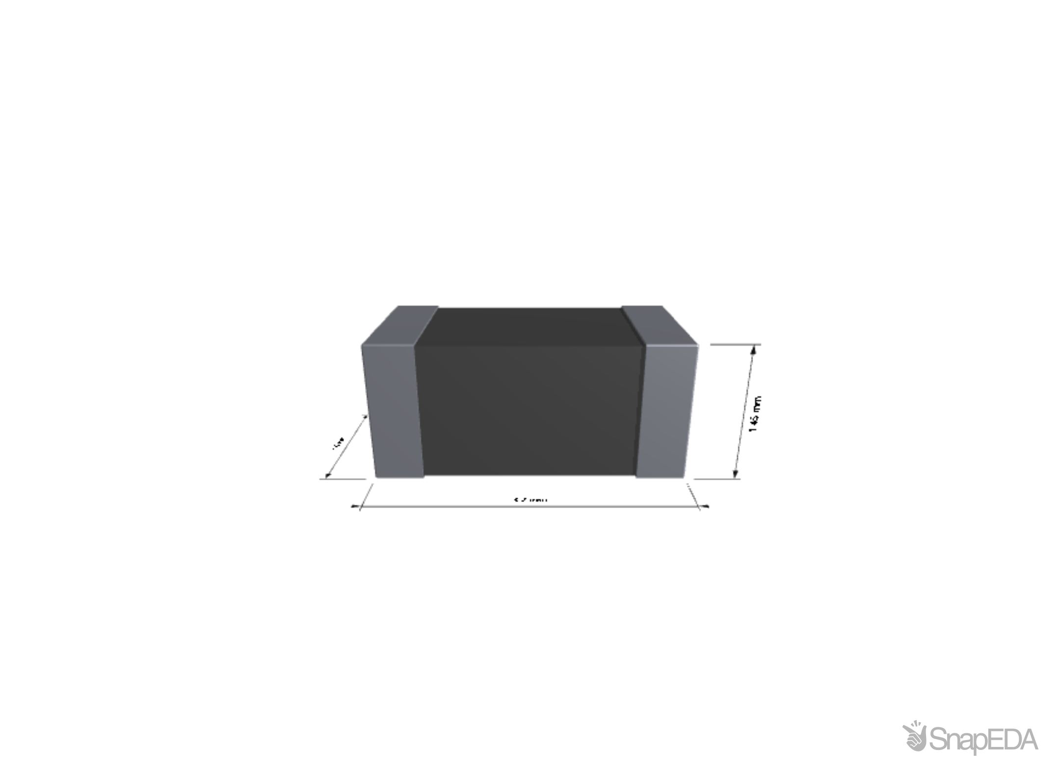 CC1206KKX7R6BB105 3D Model