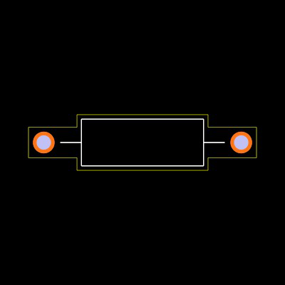 MFR-25FTF52-470R Footprint