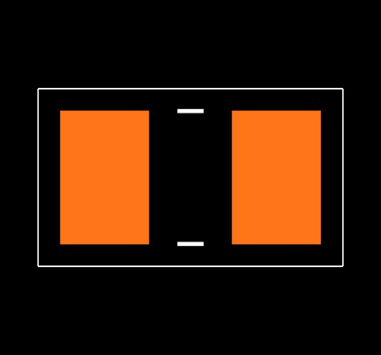 PE0805FRF7W0R2L Footprint