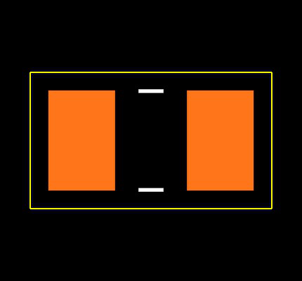 RC0805FR-072ML Footprint
