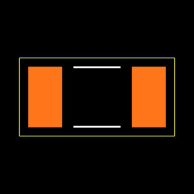 RC1206FR-072K21L Footprint