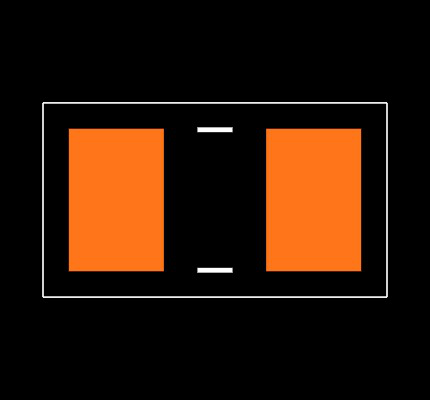 RE0805FRE0710KL Footprint