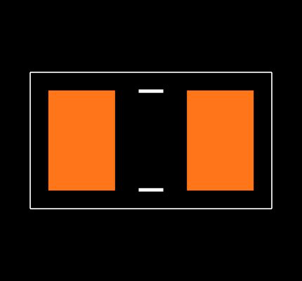 RT0805FRE073R48L Footprint