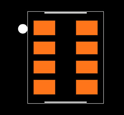 YC164-JR-071RL Footprint