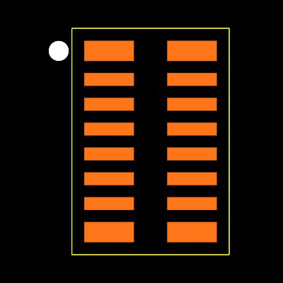 YC248-JR-0768RL Footprint