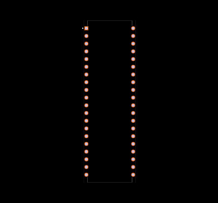 Z84C0008PEG Footprint