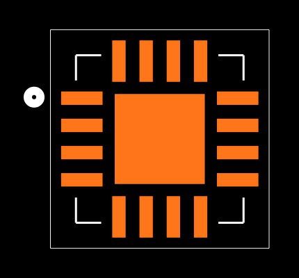 AS1109-BQFR Footprint