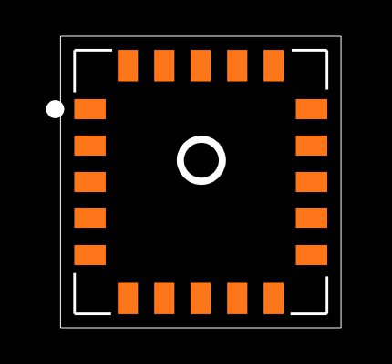 AS7263-BLGT Footprint