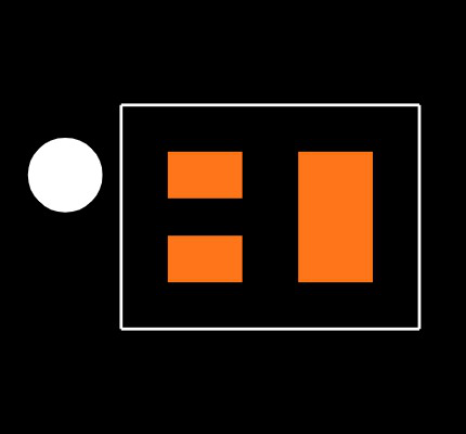 IC-DX3 DFN6-2X2 Footprint