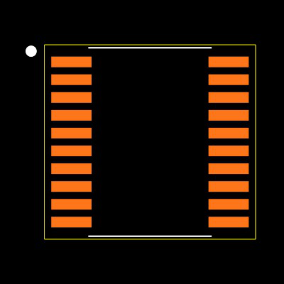 IC-VX TSSOP20 Footprint