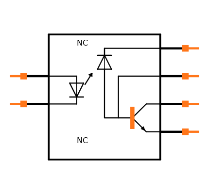 6N136M Symbol