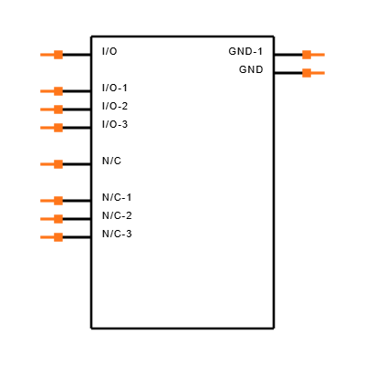 ESD7104MUTAG Symbol