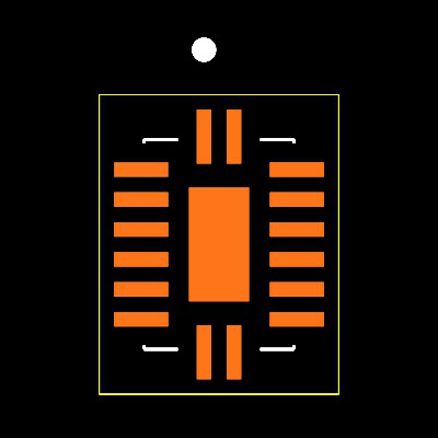 FXL4TD245BQX Footprint