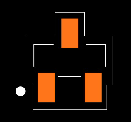 MMBD4148CA Footprint