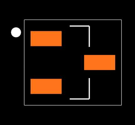 MMBD7000LT1G Footprint