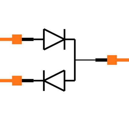 MMBD7000LT1G Symbol
