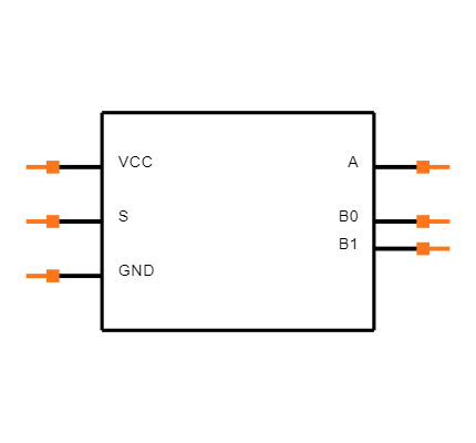 NC7SB3157P6X Symbol