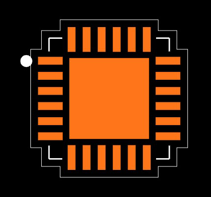 PE42442A-Z Footprint