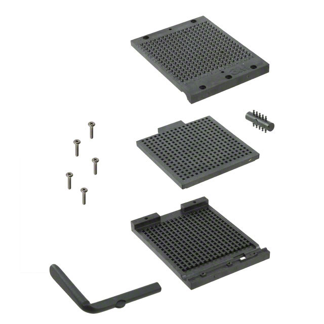 All Parts Connectors IC Sockets and Accessories PGA 200-6317-9UN-1900 by 3M