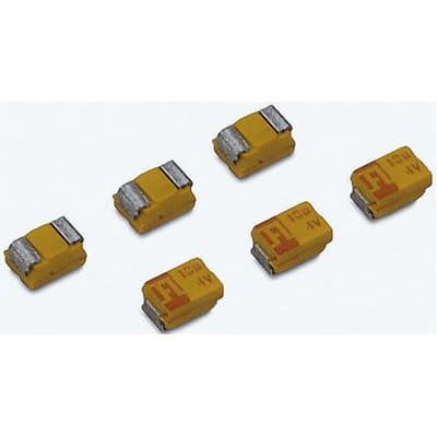 All Parts Passive Components Capacitors Single Components TAJA105M050RNJ by AVX