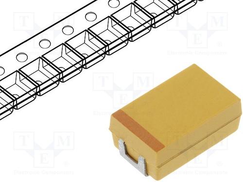 All Parts Passive Components Capacitors Tantalum Capacitors TCJR476M006R0500 by AVX / Kyocera