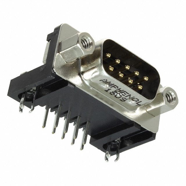 All Parts Connectors D-Subminiature and Accessories D-Subminiature Connectors L717SDE09P1ACH4F by Amphenol