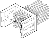 All Parts Enclosures Chassis - General Purpose Boxes Potting Boxes and General Purpose Enclosures Phenolic Boxes 74741-101LF by Amphenol