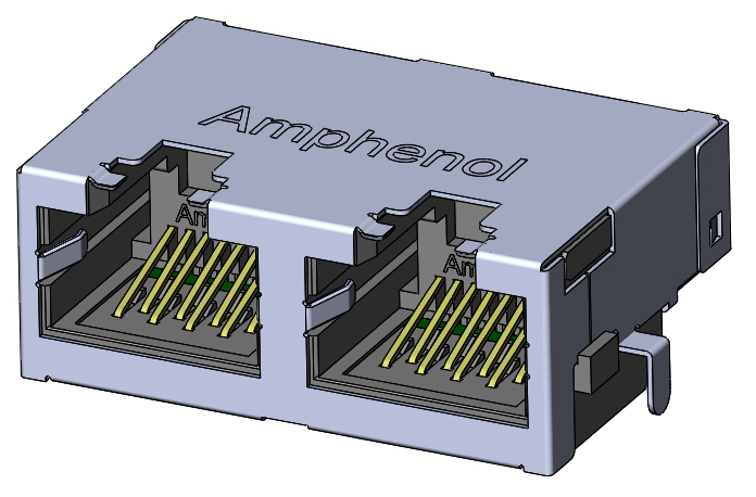 All Parts Connectors Modular Connectors RJE722886301 by Amphenol