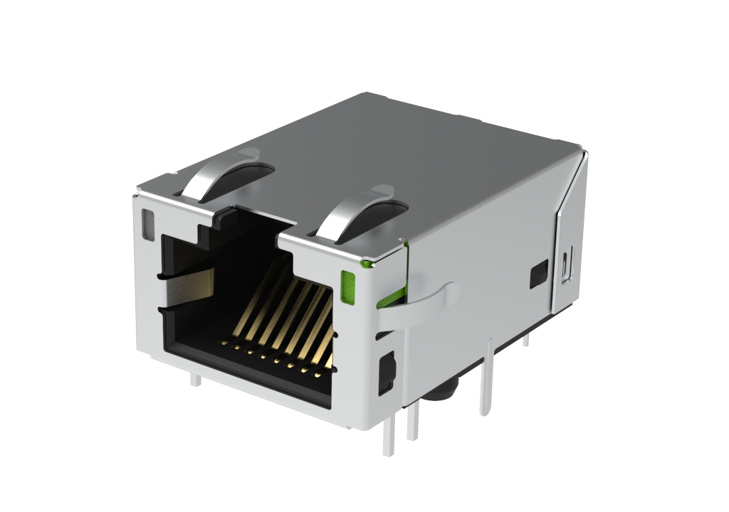 All Parts Connectors Modular Connectors RJMG201KW18302T by Amphenol