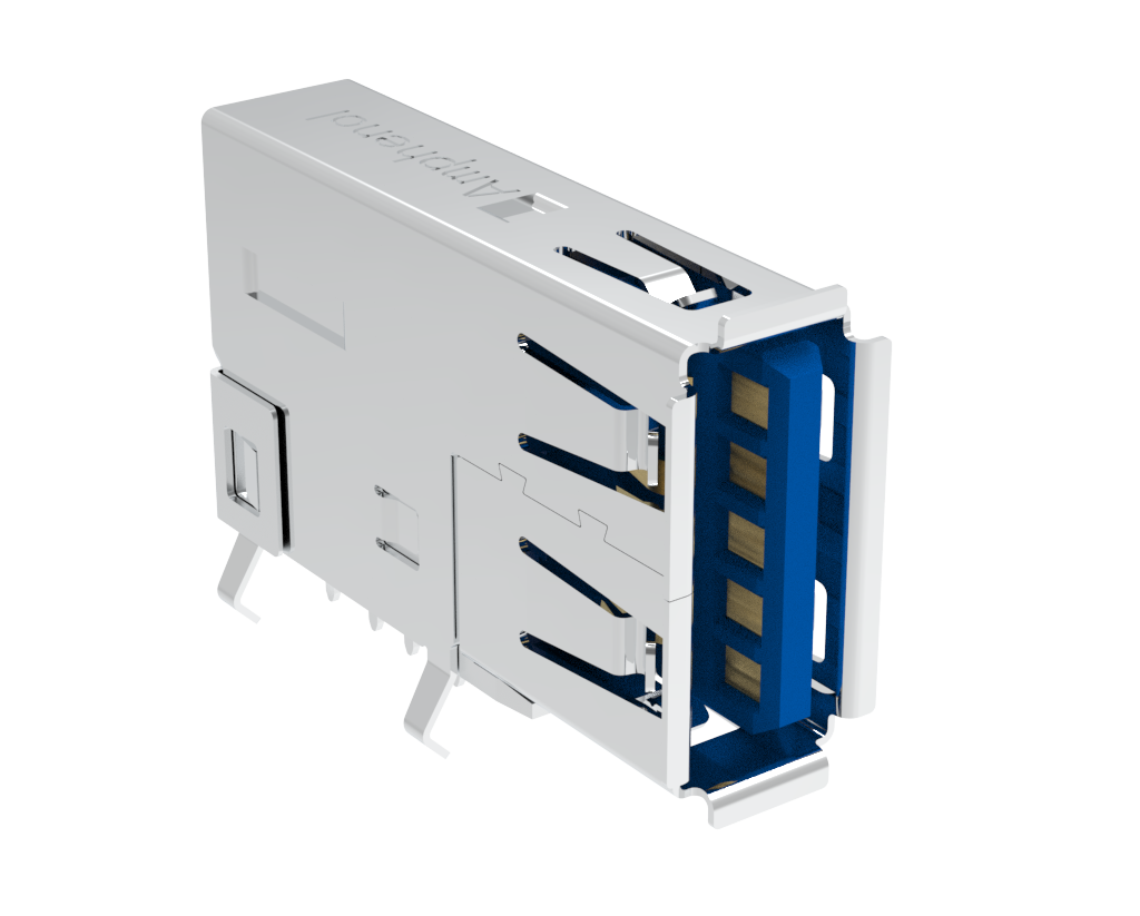 All Parts Connectors Fiber Optic Connectors and Accessories ST Connectors GSB4116341HR by Amphenol