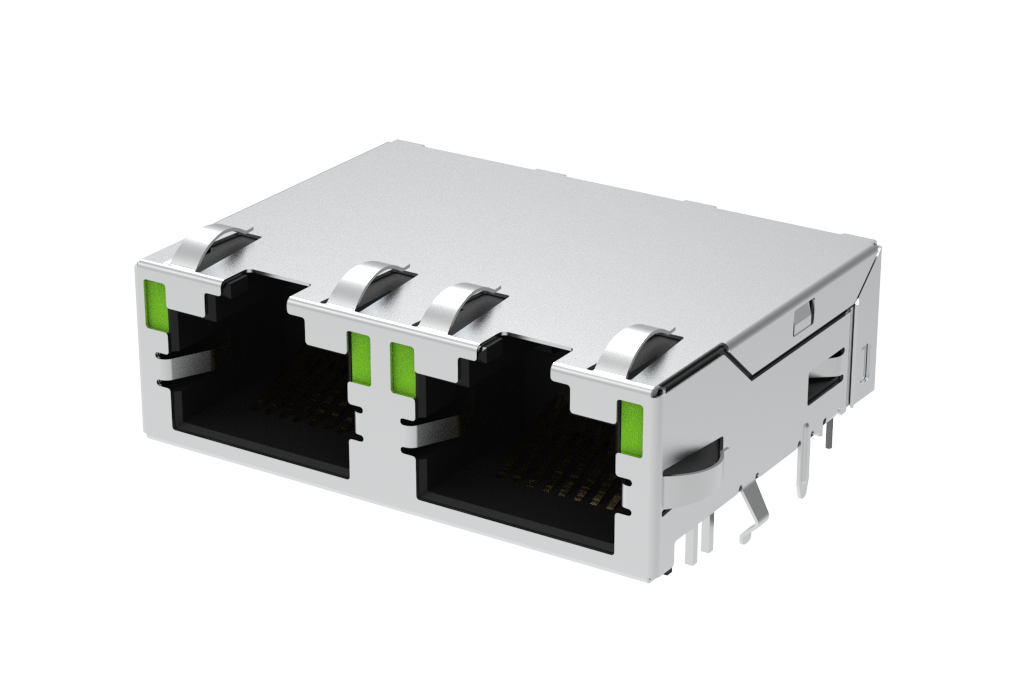 All Parts Connectors Modular Connectors RJMG212S21130ER by Amphenol