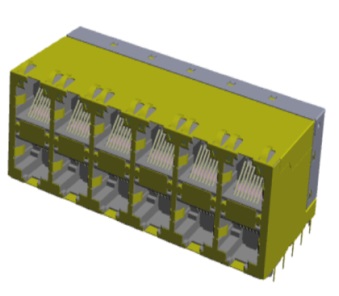 All Parts Connectors Modular Connectors RJMG3266N11G0ER by Amphenol