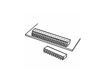All Parts Connectors Backplane Connectors Hard Metric Connectors 71607-302 by Amphenol FCI