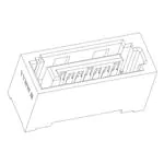 All Parts Connectors SAT3M3232042TR by Amphenol FCI
