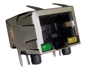 All Parts Connectors Modular Connectors RJSBE5380C1 by Amphenol
