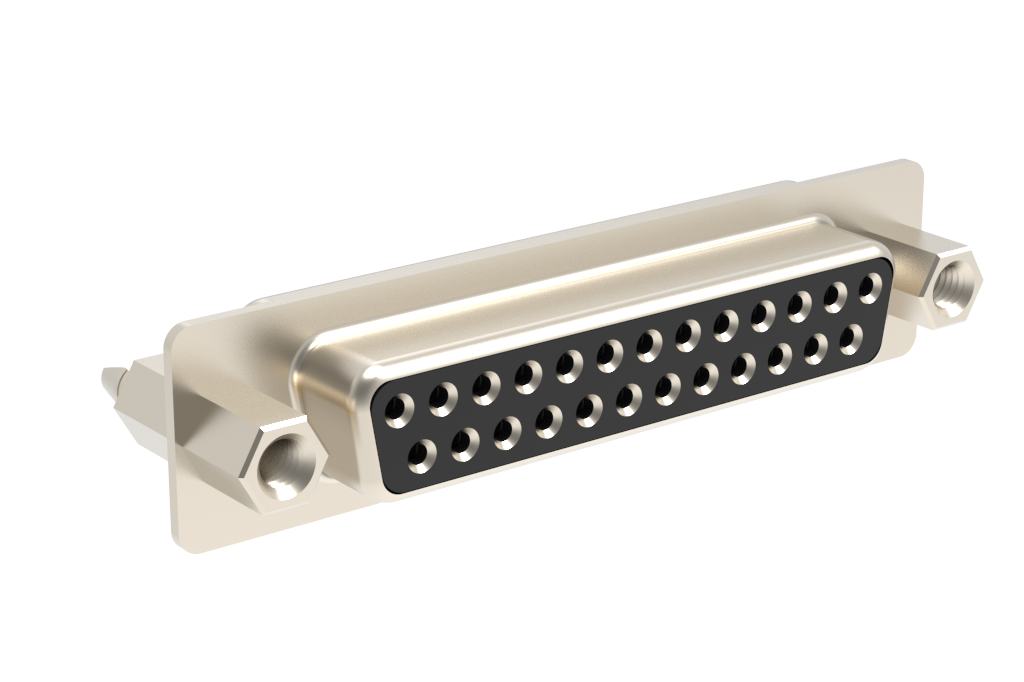 All Parts Connectors D-Subminiature and Accessories D-Subminiature Connectors L77SDBH25SOL2RM8 by Amphenol