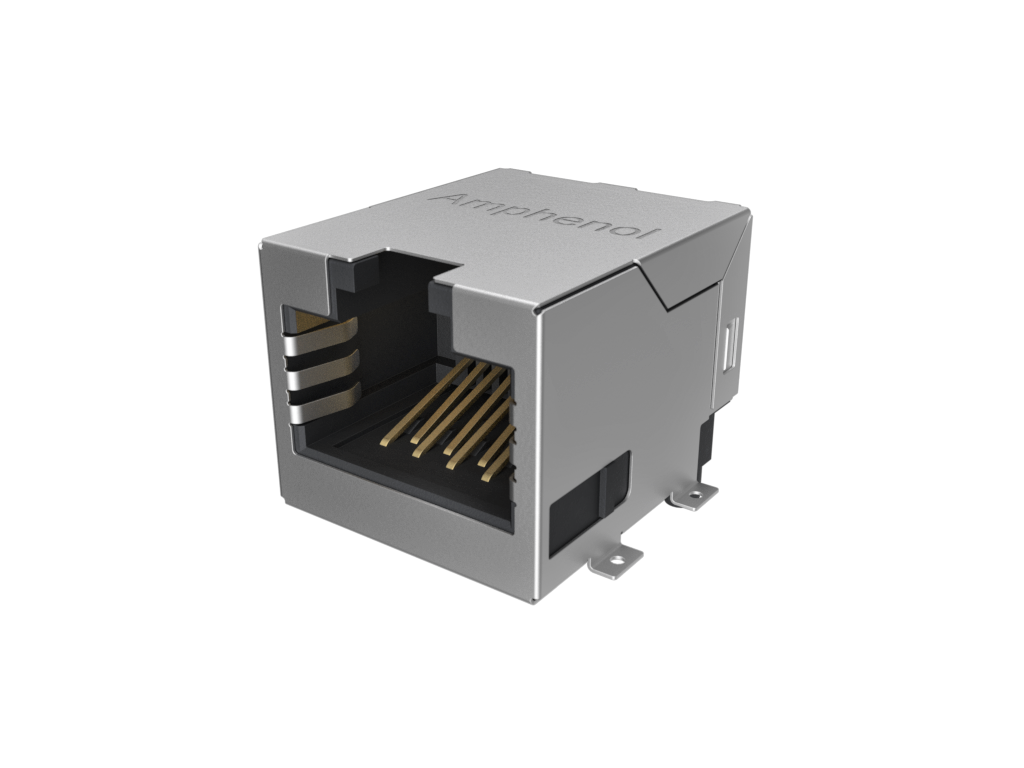 Modular Connectors - Ethernet Connectors RJE3A1886302N by Amphenol