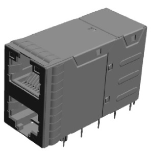 All Parts Connectors Modular Connectors RJMG3211L11D3FR by Amphenol