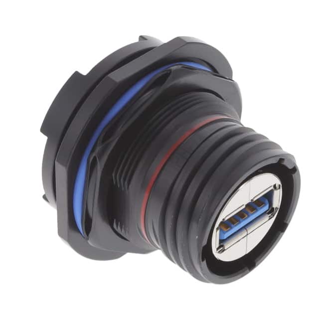 All Parts Connectors Fiber Optic Connectors and Accessories ST Connectors USB3FTV7SAZNF459 by Amphenol