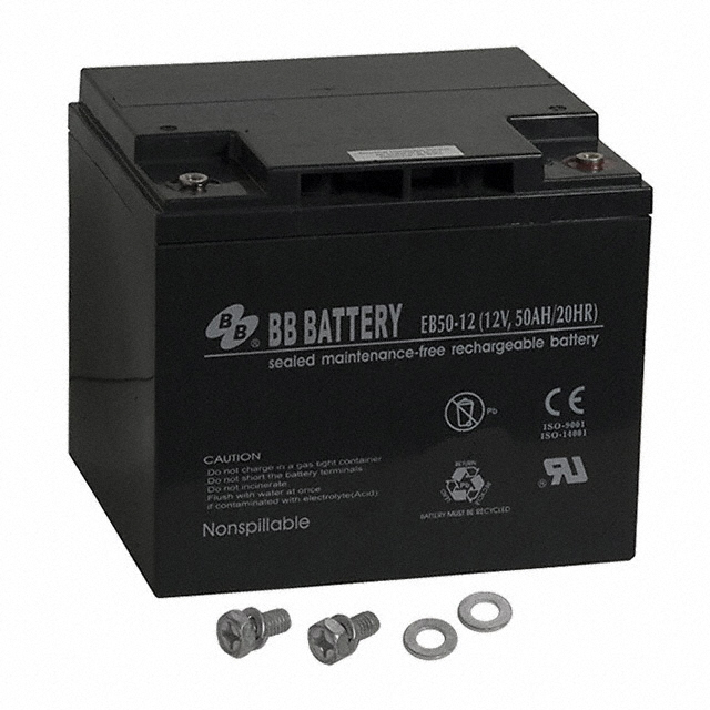 All Parts Power Products Batteries and Accessories Batteries EB50-12-I2 by B B Battery